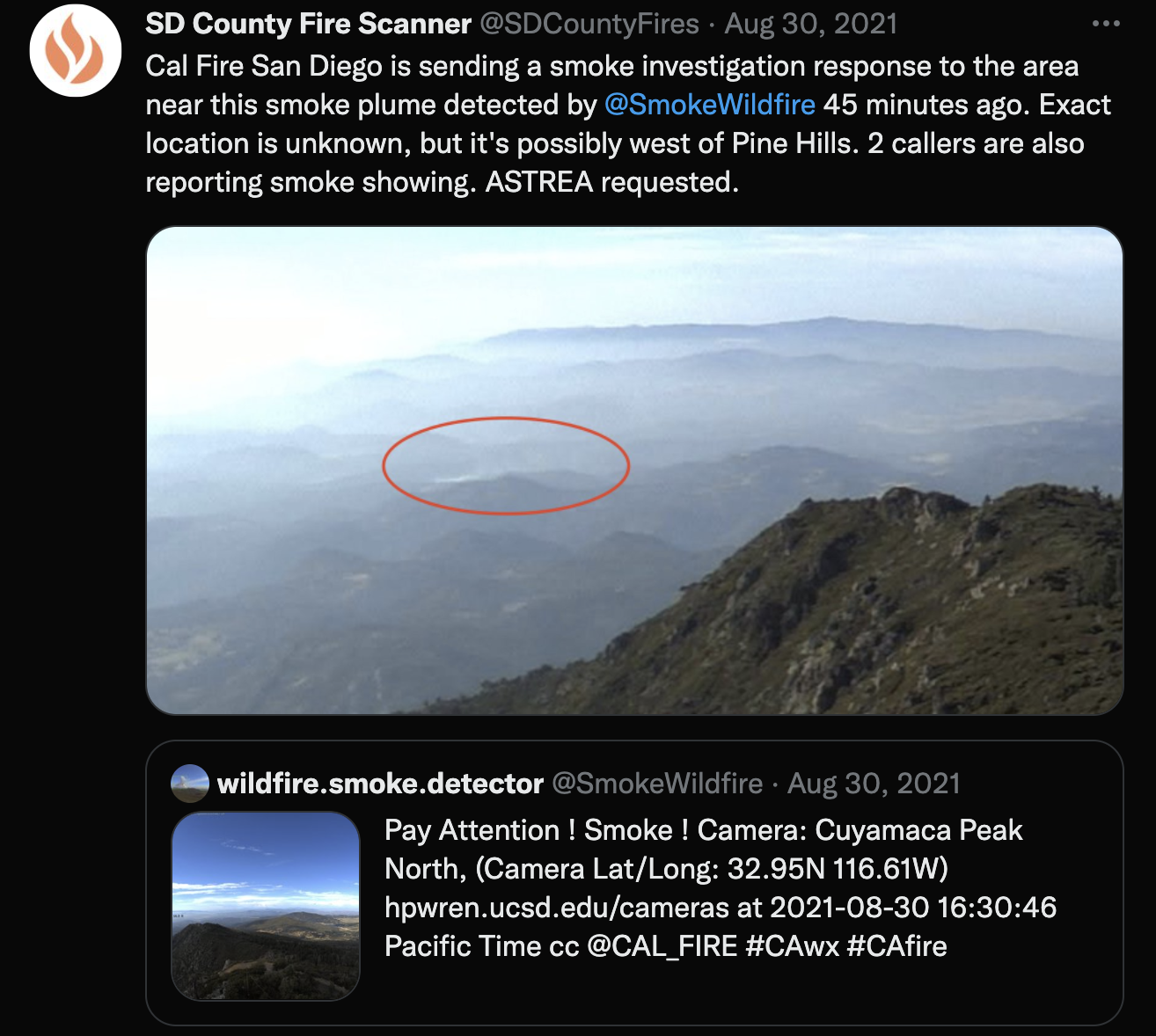tweet notification